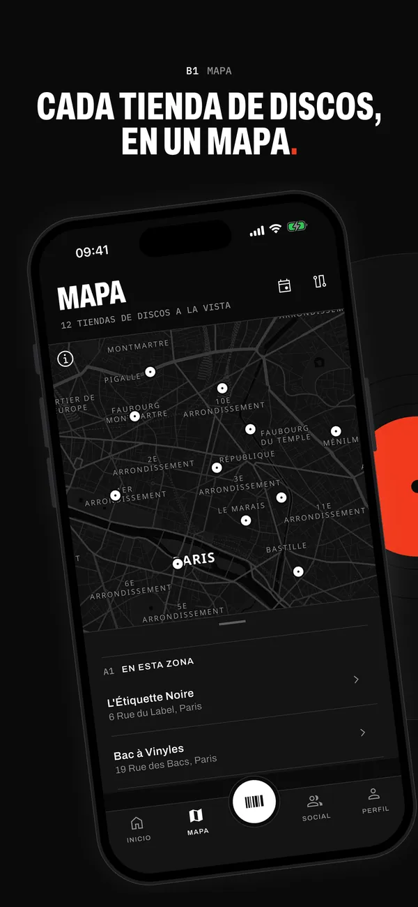 El mapa de Sleevewise: 12 tiendas de discos a la vista en el centro de París