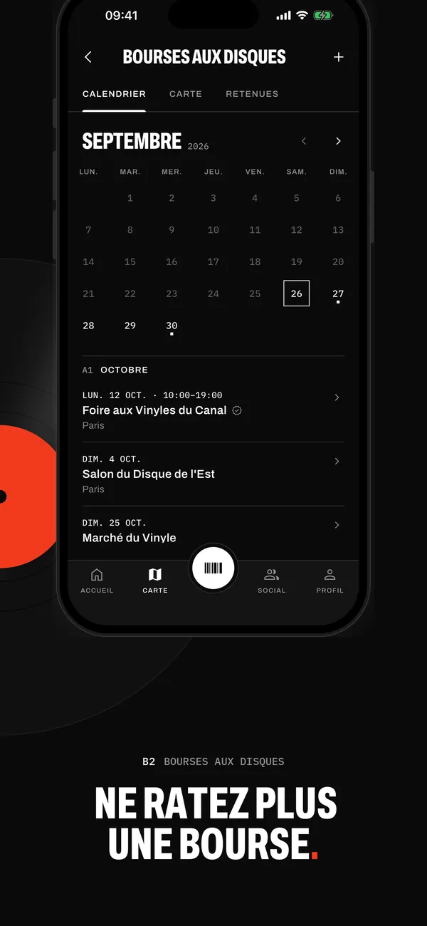 Les bourses aux disques dans Sleevewise : le calendrier de septembre 2026 et les prochaines bourses à Paris